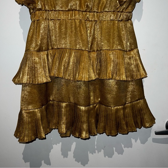 TCEC Gold Mini Dress - Picture 6 of 7